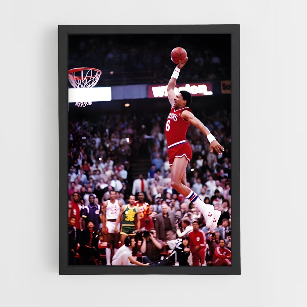 Poster Le Saut Légendaire – affiche Basketball (vue 2)